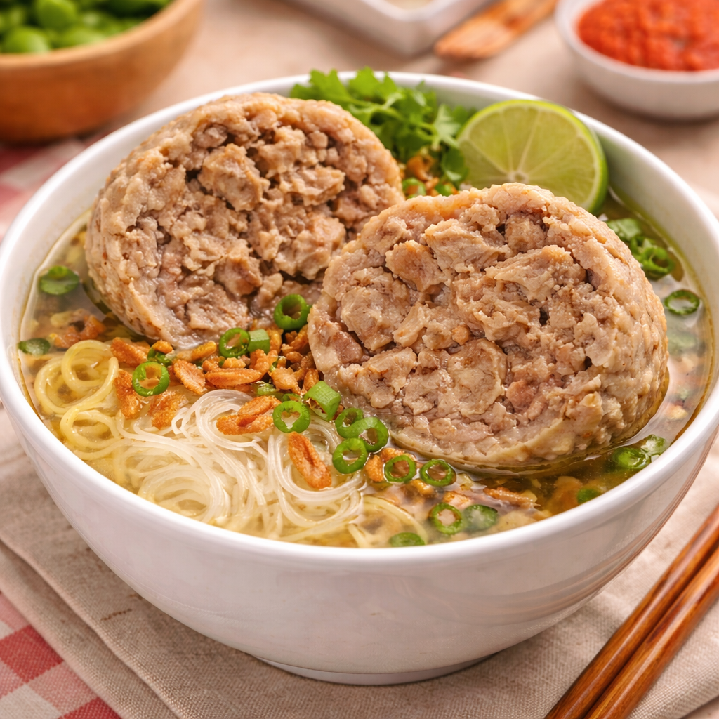 Bakso urat besar kenyal